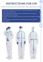 protective coverall / unisex / disposable / waterproof-6