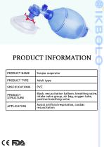 PVC breathing bag / disposable - 6