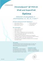 STaR and SuperSTaR Optima QF-PCR-1