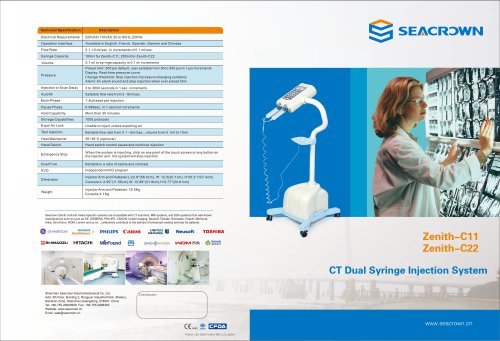 Seacrown CT Dual Head Injector - Zenith C22