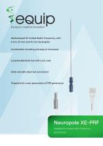 XE‑PRF Pulsed Radiofrequency Needles-1