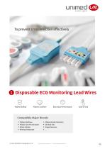 Unimed Disposable patient supplies-SpO2,ECG,EKG,TEMP Probe,Cuffs-3