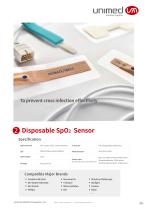 Unimed Disposable patient supplies-SpO2,ECG,EKG,TEMP Probe,Cuffs-8