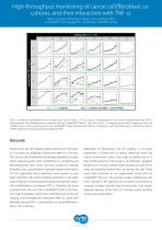 High-throughput monitoring of cancer cell/fibroblast cocultures, and their interaction with TNF-α-3