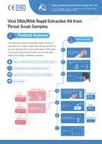 Viral DNARNA Rapid Extraction Kit from Throat Swab Samples - 1