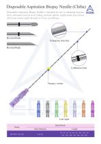 Disposable aspiration biopsy needle(Chiba)-1