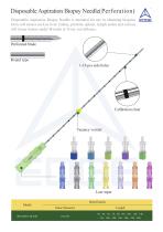 Disposable aspiration biopsy needle(Perforated)