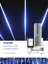 Dakewe Sureprint cassette printer C100 brochure EN v3.0