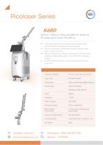 532nm 755nm 1064nm(585nm 650nm) Picosecond Laser Machine-K680-1