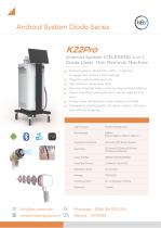 Android System ICELEGEND 4 in 1  Diode Laser Hair Removal Machine-K22Pro