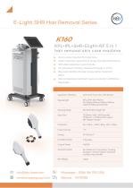KPL+IPL+SHR+Elight+RF 5 in 1  hair removal skin care machine-K160-1