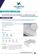 INCONTINENCE BED PAD WASHABLE - 1