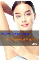 Hair removal laser VD72