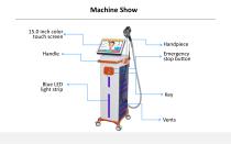 OEM Diode Laser Hair Removal Machines Manufacturer Catalog VD71-11