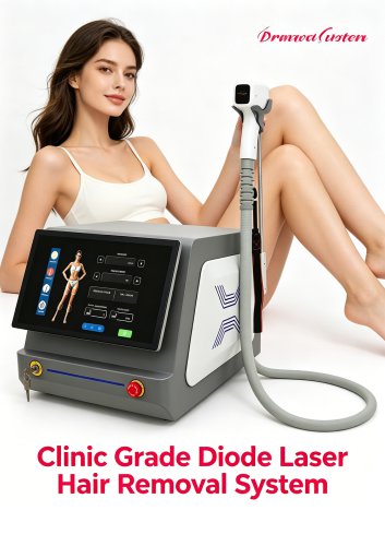 Triple Wavelength Diode Laser Hair Removal Equipment HairCore B