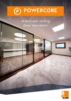 Automatic operators for sliding doors