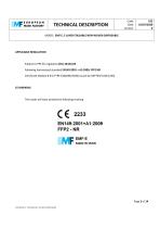 Technical sheet EMF-E FFP2-2