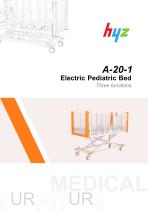 Electric acrylic pediatric bed-1