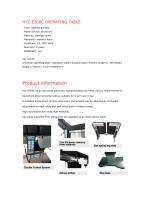 HYZ operating table E300C