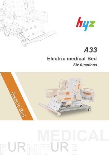 HYZ Six function electric hospital bed A-33