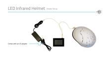 LED Infrared Helmet - 5