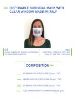 Disposable surgical mask with clear window-2