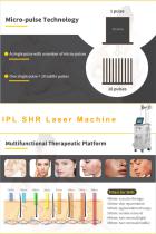 IPL SHR laser beauty equipment. Professional IPL permanent laser hair removal machine.-1
