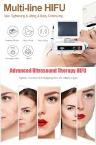 OEM face lift HIFU machine. HIFU skin tightening machine. HIFU high intensity focused ultrasound for face lifting.-1