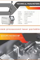 OEM picosecond laser portable. High power picosecond laser. Professional picosecond laser tattoo removal machine manufacturer.-1