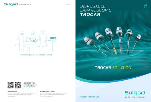 Surgsci Disposable Laparoscopic Trocar