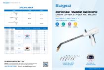 Surgsci Disposable Powered Endoscopic Linear Cutting Stapler and Reloads-1