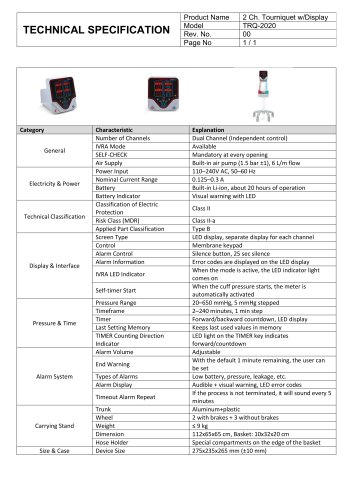 TRQ-2020 Tourniquet System2.