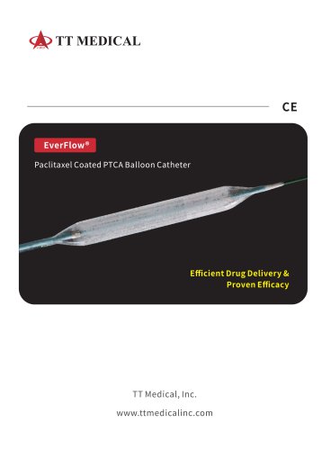 EverFlow&reg; Paclitaxel Coated PTCA Balloon Catheter