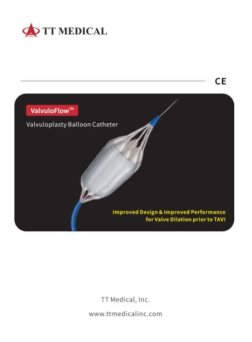 ValvuloFlow&trade; Valvuloplasty Balloon Catheter