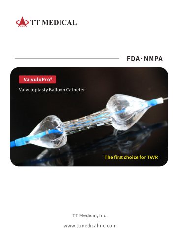 ValvuloPro&reg; Valvuloplasty Balloon Catheter