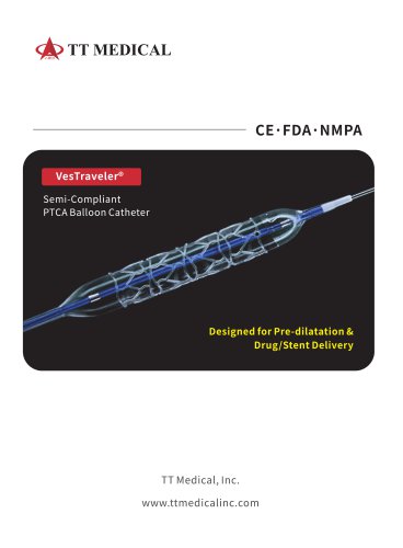 VesTraveler&reg; Semi-compliant  PTCA Balloon Catheter