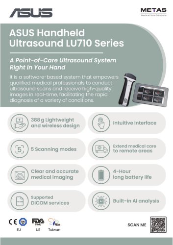 Handheld Ultrasound System_Flyer_B5