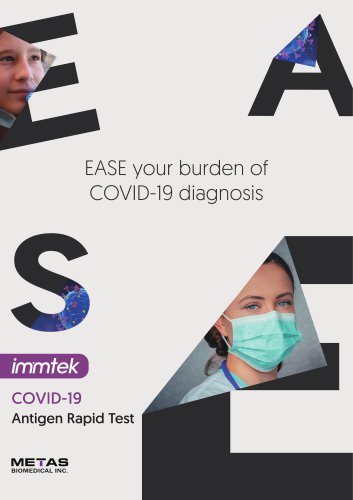 ImmTek COVID-19 Antigen Rapid Test Brochure