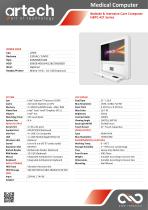 Bedside & Intensive Care Computer Datasheet-3