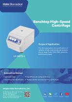 Benchtop High-speed Refrigerated Centrifuge LX-165t2-J - 1