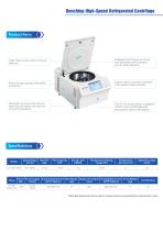 Benchtop high-speed refrigerated centrifuge LX-185T100R - 3