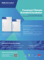 Constant Climate Standard Incubator - 1