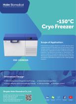 Haier -150°C Cryo Freezer DW-150W209 - 1