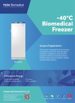 Haier -40°C Biomedical Freezer DW-40L262（115V）