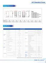 Haier -40°C Biomedical Freezer DW-40L568J - 4