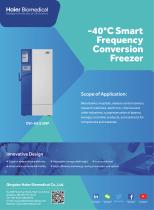 Haier -40°C Smart Frequency Conversion Freezer DW-40L818BP - 1