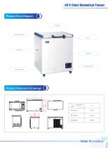 Haier -40℃ Chest Biomedical Freezer DW-40W138J255J380J - 3