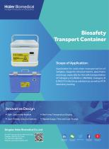 Haier Biosafety Transport Container - 1