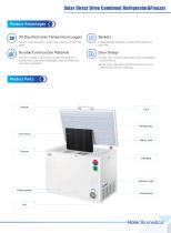 Haier Solar Direct Drive Combined Refrigerator Freezer HTCD-90 - 3