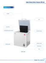Haier Solar Direct Drive  Freezer HTD-40 V6-3